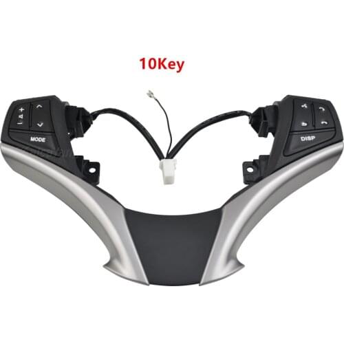 1Pc 84250-0D120-E0 Steering PAD Audio Control Switch For Toyota Yaris 2013-2016 84250-0D120