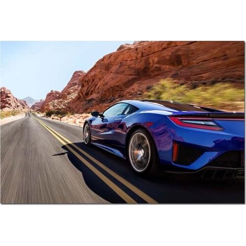 Acura NSX Super Car Wallpaper Wall Art Posters and Prints Canvas Painting Wall Picture For Living Room Decor