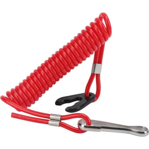 Guitar accessories durable Outboard Engine Emergency Stop Lanyard Outboard Motors Safety Rope Flameout Stop Switch Electric