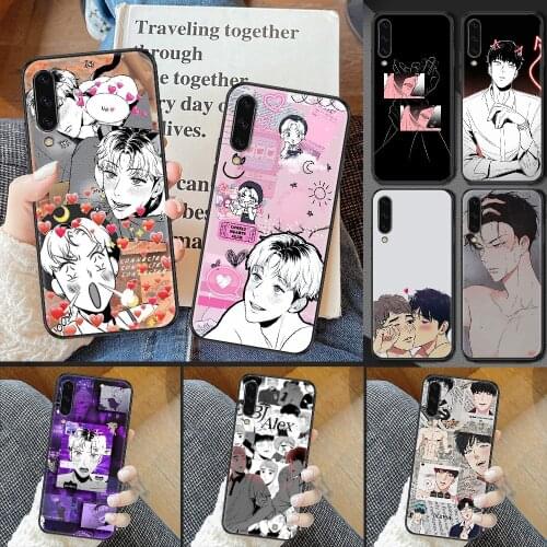 Bj alex Anime Phone case For Samsung Galaxy A 3 5 7 8 10 20 21 30 40 50 51 70 71 E S 2016 2018 4G black silicone shell art