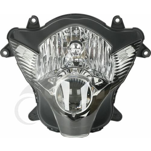 Motorcycle Headlamp Headlight Front Light For Suzuki GSXR GSX-R 600 750 2006-2007 Black