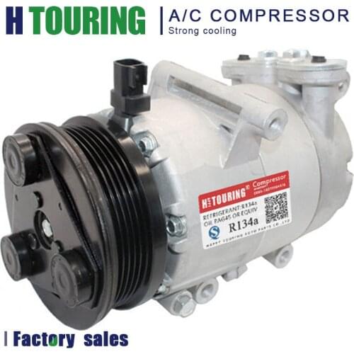 For Volvo S40 II MS V50 MW C30 1.8 2.0 2.4 VS16 AC Compressor 3M5H19497BC 6M5H19D629AD 351113971 1333042 1490495 1428475 1368905