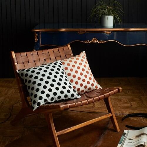 Multi-Specification Household Sofa Cushion Cover Four Seasons Available Soft High Precision Lumbar Cushion Cover Cushion