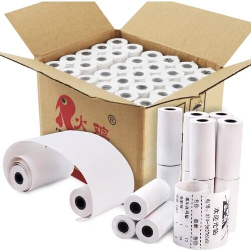 Thermal Paper receipt till rolls 57 mm x 25mm (60 Rolls/Case) for mini Mobile thermal POS Printer