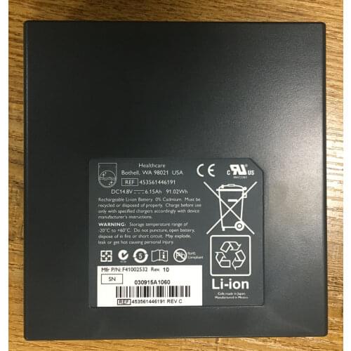 Best news ultrasound B battery for Philips CX50 453561446192 453561446191 453561268715