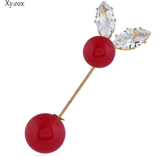 1pcs Simulated Pearl Cubic Zircon Women Brooch Party Jewelry Dress Decoration