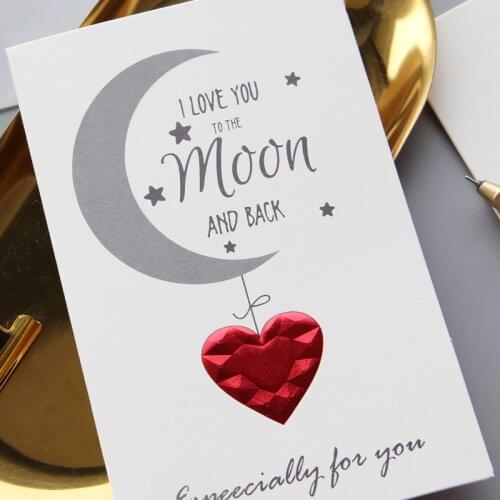 1pcs Creative love greeting card envelope valentines day couple greeting card girlfriend boyfriend Invitation card