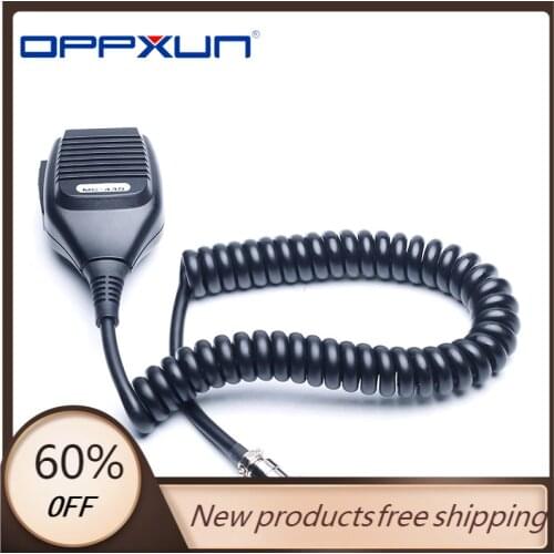 2021 Hot Hand Speaker Mic Microphone MC-43S Round 8-Pin for Kenwood Two Way Radio Walkie Talkie TS-480HX TM-231 TS-990S TS-2000X