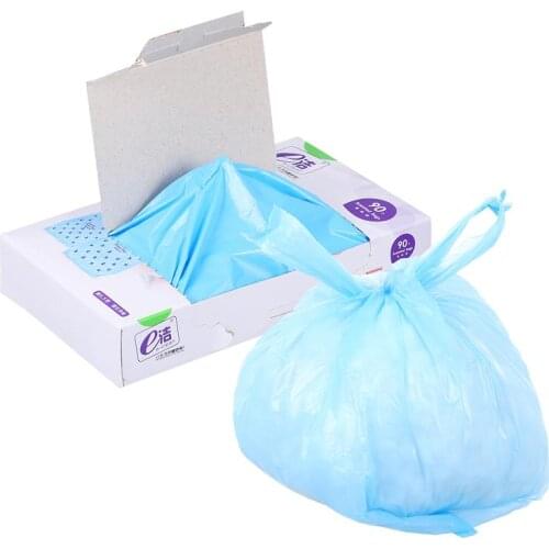 90PCS/Box Disposable Diaper Bag Fragrance Diaper Nappy Sack With Scent Diaper Collection Bag Vest Bag Cartridge Extractor