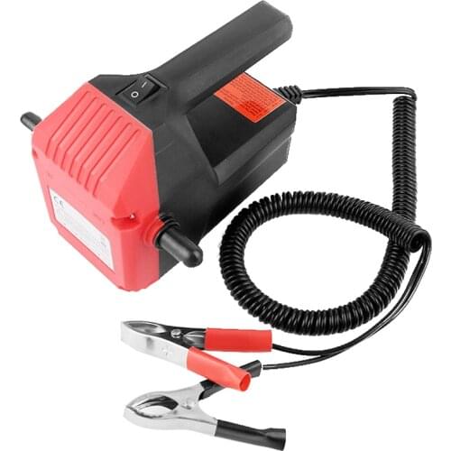 Car Engine Oil Pump 12V 24V Electric Oil Diesel Fluid Sump Extractor Scavenge Exchange Fuel Transfer Suction Pump + Tube