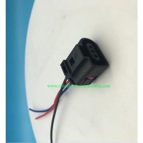 Freeshipping 3pin 1.5mm for A4 A6 AVK 3.0 1J0973703 Camshaft Cam Sensor Pigtail Plug Connector 1J0 973 703