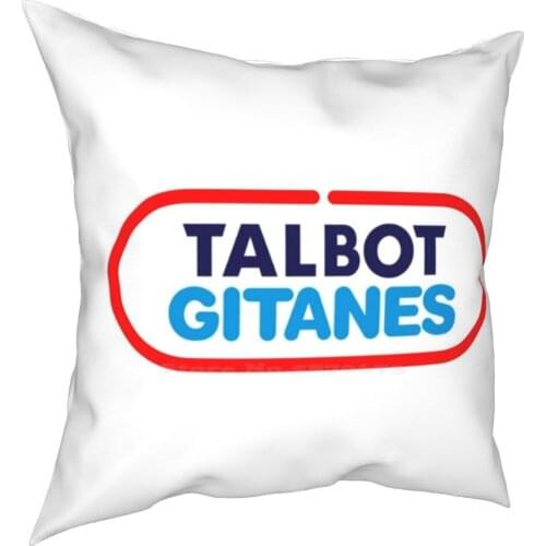 Talbot Gitanes Team Logo 1981-82 Home Car Sofa Cushion Cover Pillowcase Ligier Gitanes Talbot Gitanes Talbot Ligier Talbot