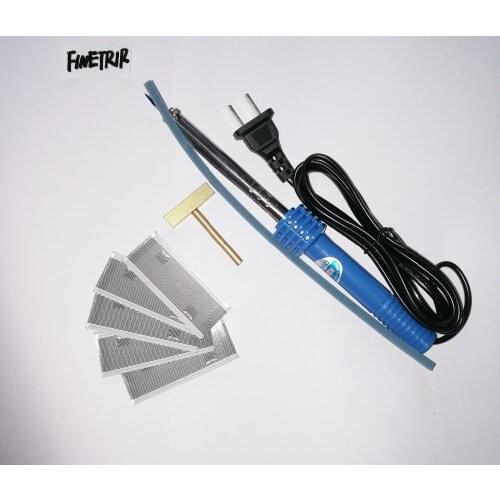 FINETRIP CNPAM 5pcs For Mercedes Vito LCD pixel Fix MB Dashboard ribbon repair Cable for Benz + 1pc soldring iron welding Gun