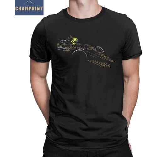 Men T-Shirt Ayrton Senna Vintage Pure Cotton Tees Short Sleeve Racing T Shirts O Neck Tops Summer