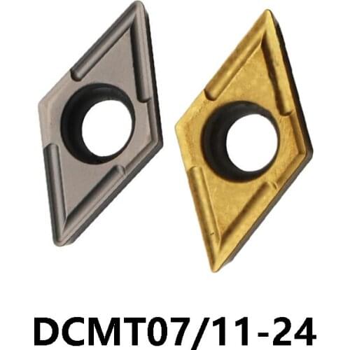 Original DCMT 07 11 DCMT070202 DCMT070204 DCMT070208 DCMT11T302 DCMT11T304 DCMT11T308 Carbide Inserts Turning Tools CNC Cutter
