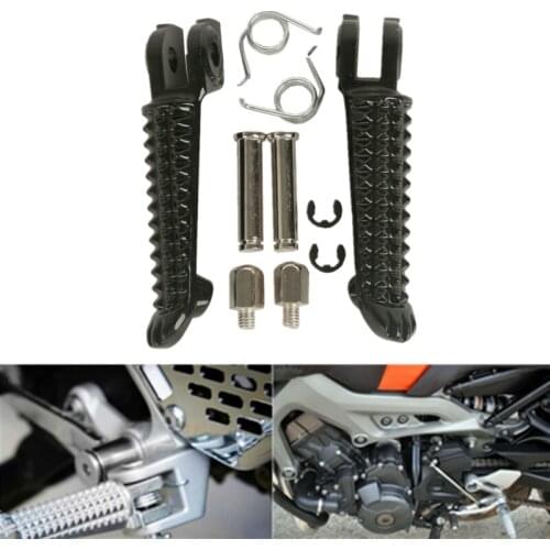 Motorcycle Footrests Foot Pegs Foot rest Rear Front For Yamaha YZF R1 1992-2019 R6 1999-2012 2003-2017 YZF R6S 2003-2008 07