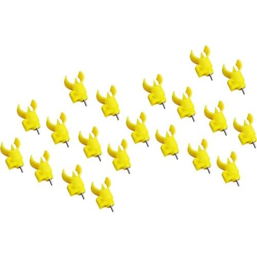 20 Pack Poultry Waterer Chicken Drinker Feeder Simple and Easy to Install