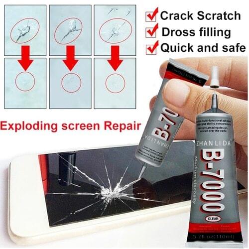 15ML Strength Glue Phone Screen Repair Adhesive Electronic Component B7000 Glue For Rhinestones Crystal Adhesive Jewelry Glass