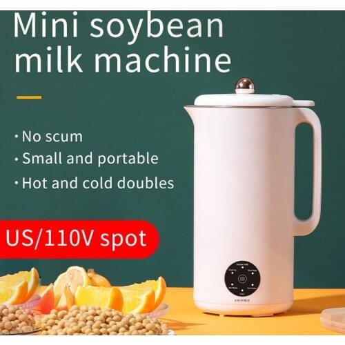 Soymilk machine non-bubble, non-boil, non-filtering multifunctional juicer