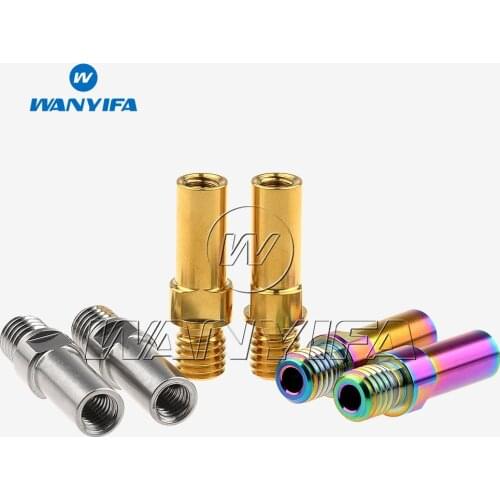 Wanyifa Titanium Ti Bolts M8 1.25mm Pitch Brake Post V-Brake Bosses Bicycle Screw