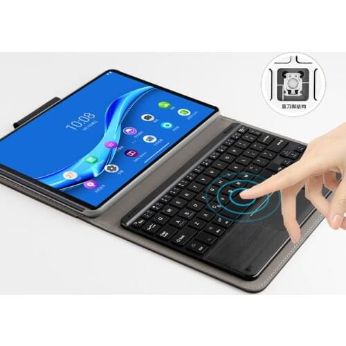 For Lenovo Tab M10 Plus 10.3 TB-X606 Cover Case Protective Bluetooth keyboard Protector PU TB-X606F TB-X606X 10.3"Tablet PC Case