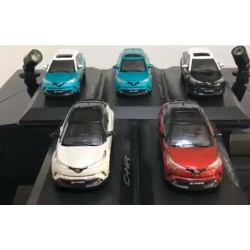 1/43 For Toyota C-HR CHR Diecast SUV Car Model Toys kids gift Collection OrnamentDisplay Black/Yellow/Red/White Metal,Plastic