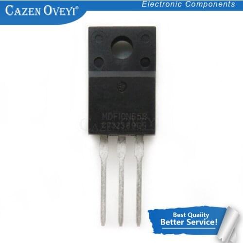 10pcs/lot MDF10N65B MDF10N65 10N65B 10N65 TO-220F new original In Stock