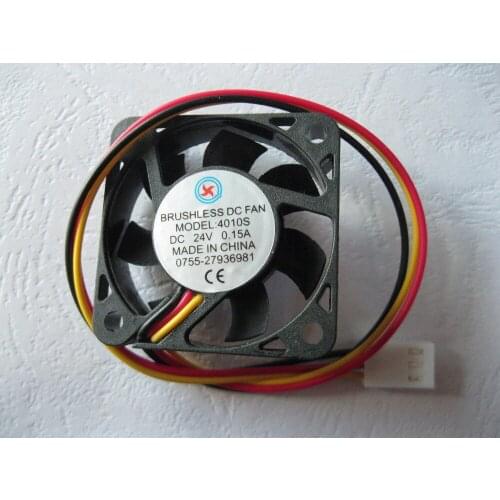 20 Pcs Brushless DC Cooling Fan 7 Blade 4010S 24V 40x40x10mm 3wires