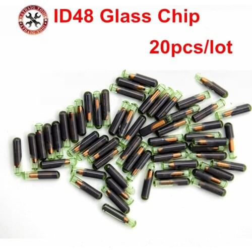 2021 Newest 20pcs/lot For VW CAN System ID48 Glass Chip for VW ID 48 Transponder Chip