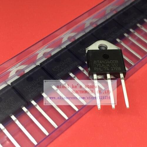 5PCS/1LOT BTA41-600B BTA41600B BTA41 600B , 600V 40A TO-3 100%NEW and ORIGINAL