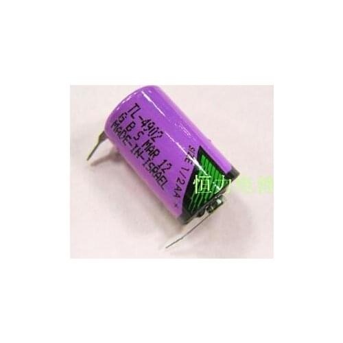 5PCS Israel ER14250 1/2AA TL-4902 3.6V lithium battery with soldering foot PLC