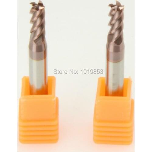 5pcs SLONS S300-5x6x50L HRC55 tungsten solid carbide end mills milling cutter for steel or copper