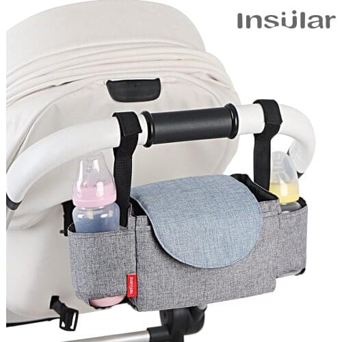Baby Stroller Accessories Bag Organizer Stroller Cup Holder Pram Water Cup Stroller Storage Bag Pouch Stroller Diapers Pouch Win