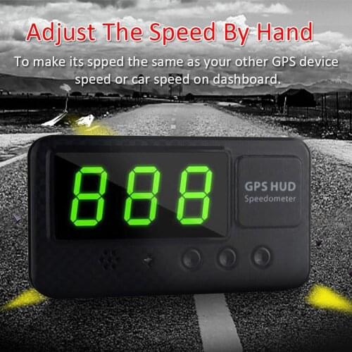 C60S Car Digital GPS Speedometer Speed Display KM/h MPH For Car Bike Motorcycle Auto Accessories Car HUD Head Up Display