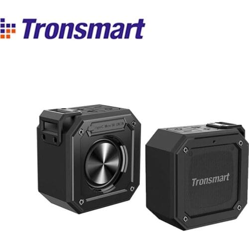 Tronsmart Element Groove Bluetooth Speaker Force Mini Column Portable Speaker with IPX7 Waterproof, True Wireless, Superior Bass