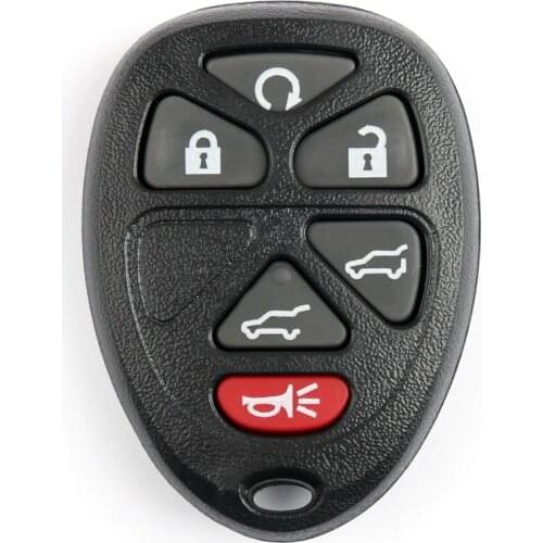 Areyourshop Car Key Case Remote Key Fob Case Shell 6 Button For Chevrolet Suburban Tahoe for Yukon Car Styling Keys