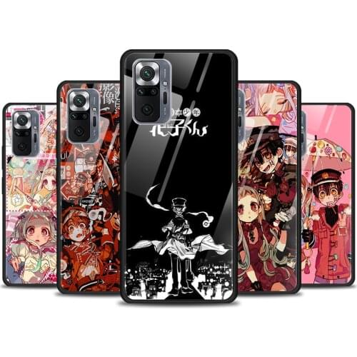 Anime Hanako Kun Yugi Tempered Glass Cover For Xiaomi Redmi Note 10 10S 9 9T 9S 8T 8 9A 9C 8A 7 Pro Max Phone Case