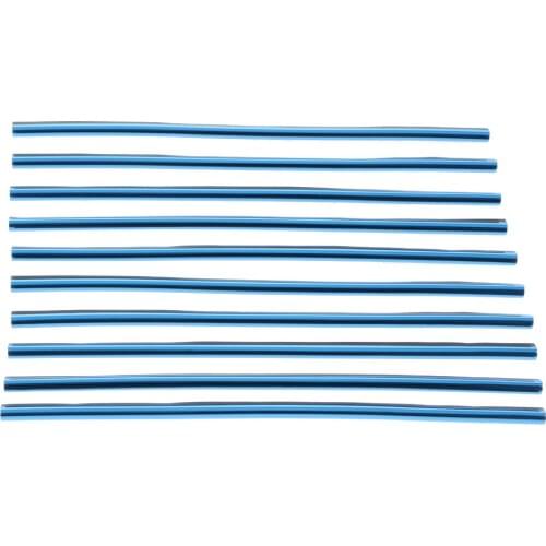 Car interior DIY Automobile Decoration Moulding Trim Strip line Sticker Insert type Air Outlet Strip Accessories 20cmx10pc