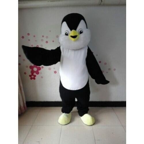 Penguin Mascot Costume Suit Cosplay Party Game Dress Outfit Halloween Adult Size Mascot Costume