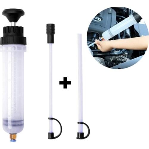 200cc Car Oil Fluid Extractor Filling Syringe Bottle Transfer Hand Pump Tools Liquid Transfer Pump