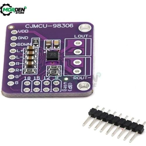 MAX98306 CJMCU-98306 3.7W Stereo Class D Amplifier Class AB Audio Amplifier Board