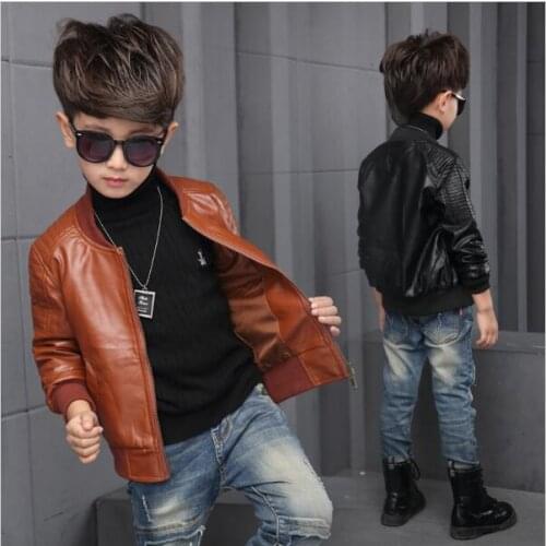 12M-14Years Baby Boys Cotton autumn Winter Fashion Jacket & Outwear,Children Korean Cotton-padded Jacket ,Boys fur Warm Coat