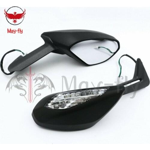 W/Turn Signal Light Rear View Mirrors Fit for Ducati 959 1299 Panigale S 15-16