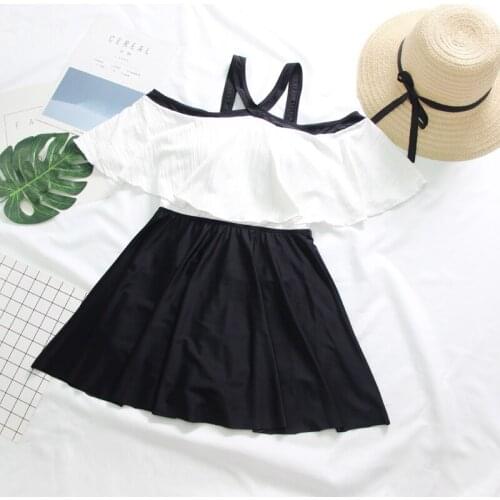 2021 New Women Push Up One Piece Swimwear Bathing Suit Off Shoulder Swim Beach Dress Summer Sexy Swimming Beachwear Swimsuit