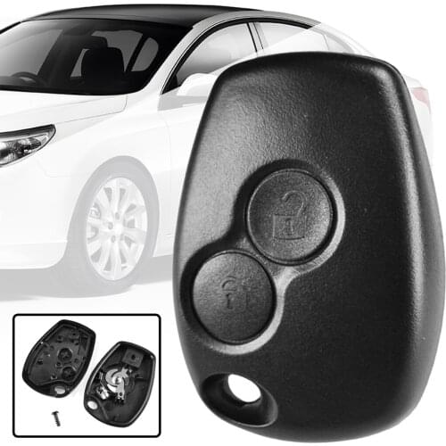 New Arrival Remote Key Shell For Renault Duster Clio DACIA 3 Twingo Logan Sandero Modus For Nissan 2 Buttons Car Alarm Key Case