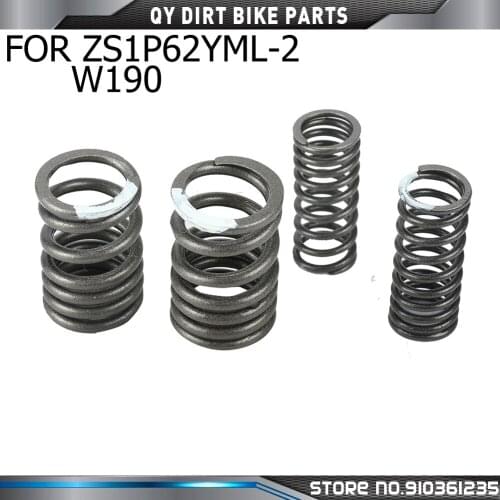 Motorcycle Intake Exhaust Valve Springs For Zongshen 190cc Z190 W190 ZS1P62YML-2 Electric Starter Engine Dirt Pit Bike Atv Quad