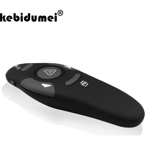 2.4 GHz Wireless Remote Red Laser Pointer Presenter Red Laser Pointers Pen USB RF Remote Control PPT Powerpoint Presentation