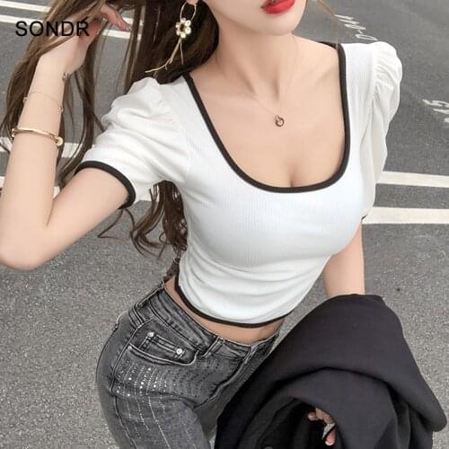 Женские футболки с коротким рукавом QIAOXICUN China At AliExpress