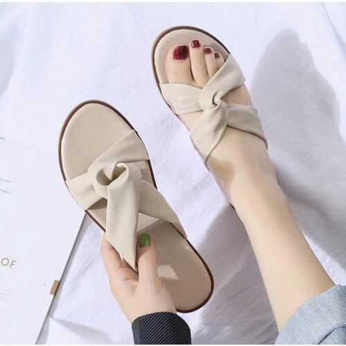 ZZPOHE 2021 hot New Sandals Summer Wearproof and antiskid Beach Flip Flops female Shoes lovers Summer women Slippers