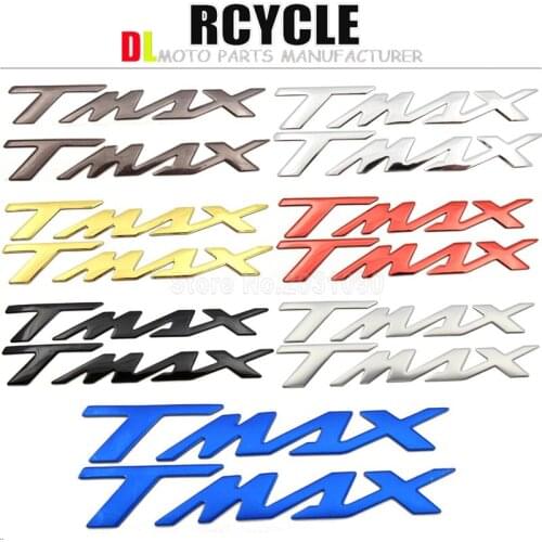 Motorcycle Decals Stickers Emblem Badge 3D Raised Tank For Yamaha TMAX 500/530 TMAX500 TMAX530 T-MAX 500/530